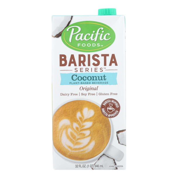 Pacific Foods Coconut Non-Dairy Beverage - Case of 12 - 32 OZ