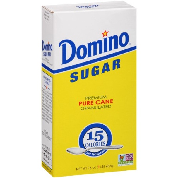 Domino Premium Pure Cane Granulated - Case of 24 - 1 LB