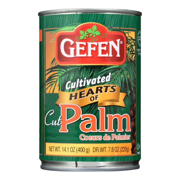 Gefen Hearts Of Palm  - Case of 24 - 14.1OZ