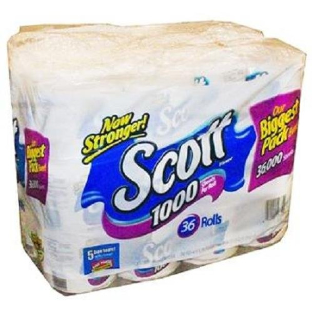 Scott Tissue - Bath Tissue 1whte Rll - Case of 60 - 104.8SF