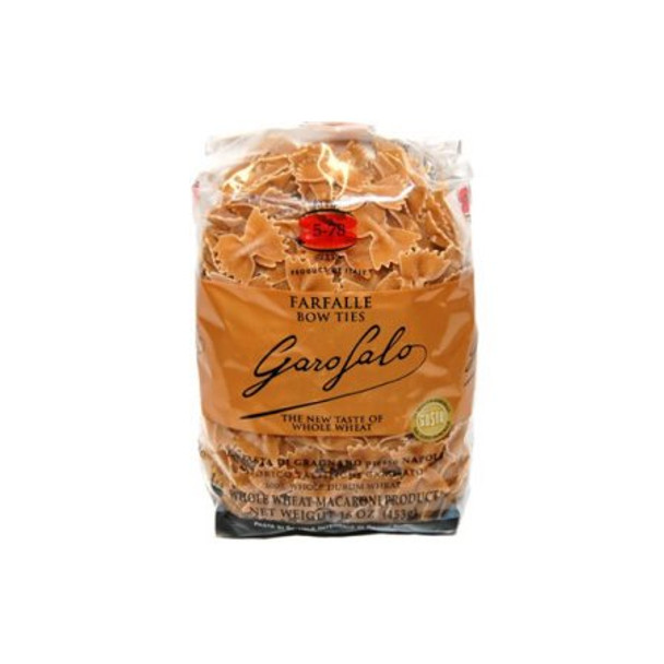 Garofalo - Pasta Farfalle Whole Wheat - Case of 20 - 16 OZ