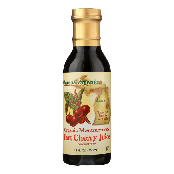 Omena Organics - Juice Cherry Tart Con - Case of 12 - 12 FZ