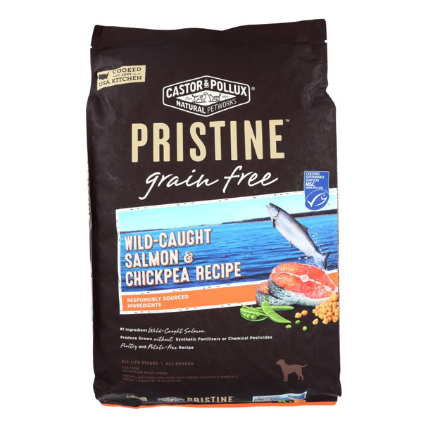 Castor & Pollux - Prstn Dg Salmon/chckp Gluten Free - Case of 1 - 18 LB