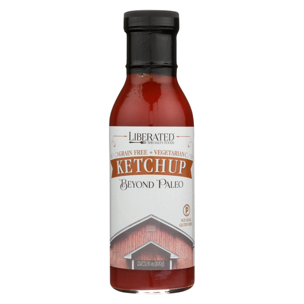 Liberated Specialty Foods Condiment Ketchup  - Case of 12 - 13 OZ