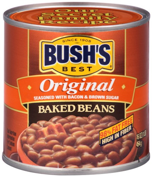 Bush's Best Bush's Original Baked Beans  16 Oz - Case of 12 - 16 OZ