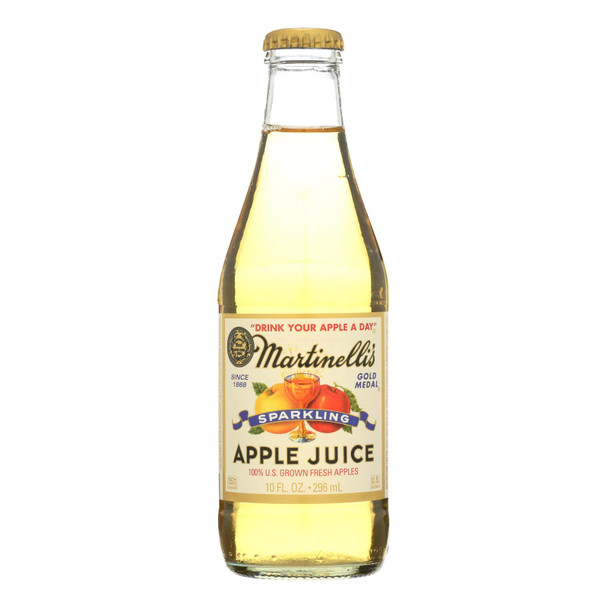 MartinelliS Sparkling Apple Juice  - Case of 12 - 10 FZ