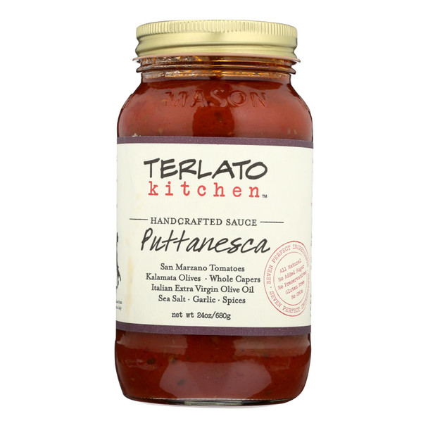 Terlato Kitchen - Sauce Puttanesca - Case of 6 - 24 OZ