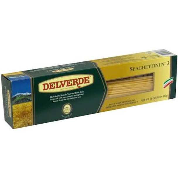 Delverde - Pasta Spaghettini - Case of 12 - 16 OZ