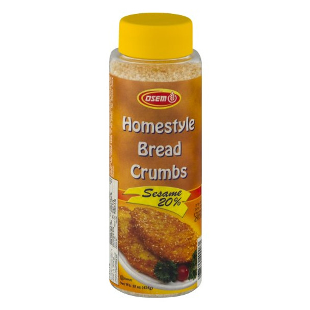 Osem - Bread Crumbs Sesame - Case of 12 - 15 OZ