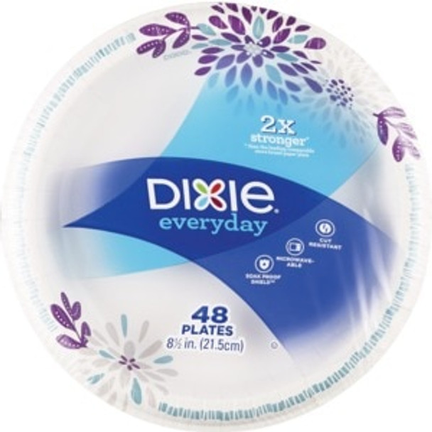 Dixie - Plate Hvy Dty8.5in - Case of 10 - 48 CT