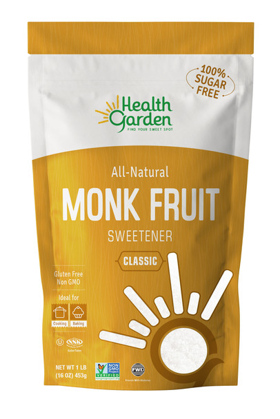 Health Garden - Monk Fruit Sweetnr Classic - Case of 12 - 1 LB