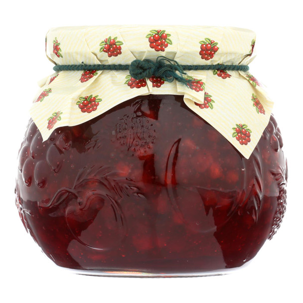 DArbo Fruit Spread Wild Lingonberries  - Case of 6 - 21 OZ