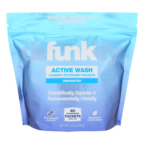 Defunkify - Active Wsh 40ld Unscented - Case of 6 - 28 OZ
