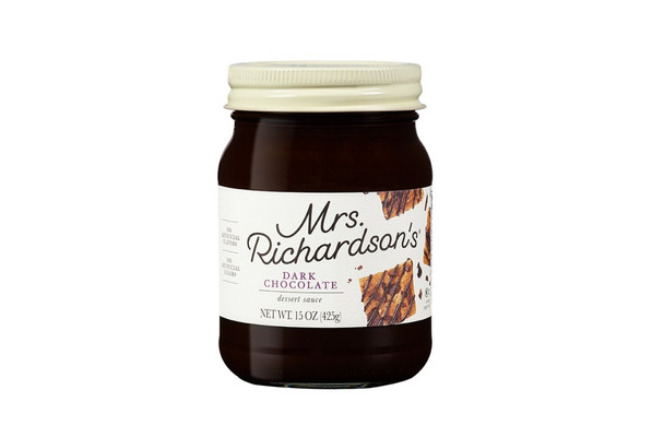 Mrs. Richardson's - Topping Dark Chocholate - Case of 6 - 16 OZ