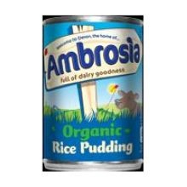 Ambrosia - Rice Cream - Case of 12 - 14.1 OZ