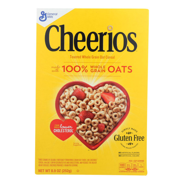 General Mills Cereal Whole Grain Oat  - Case of 12 - 8.9 OZ