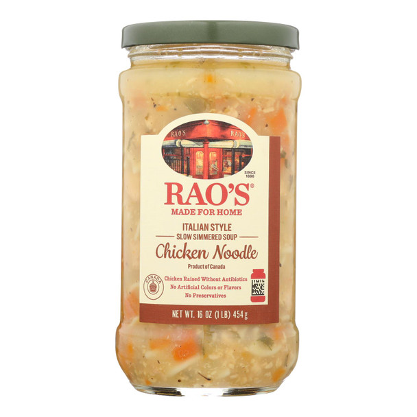 Rao's Specialty Food - Soup Chicken Noodle - Case of 6 - 16 OZ