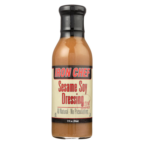 Iron Chef - Dresssing Sesame Soy - Case of 6 - 12 FZ