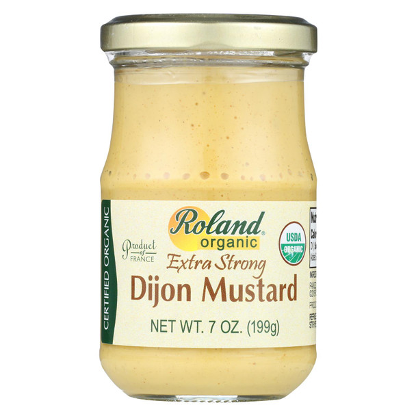 Roland Products - Mustard Dijon Xstrong - Case of 12 - 7 OZ