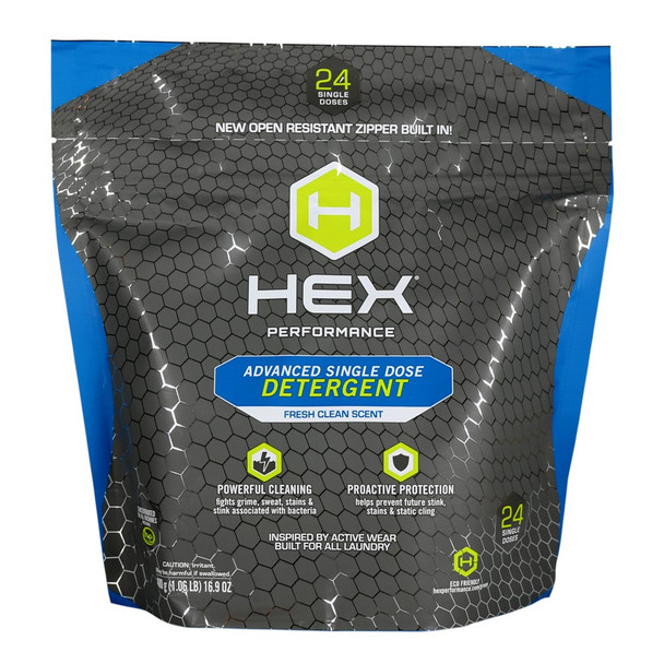 Hex Performance - Detergent Fresh Cln Sngle - Case of 6 - 24 CT