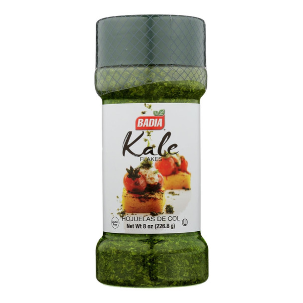 Badia Spices - Kale Flakes - Case of 12 - 8 OZ