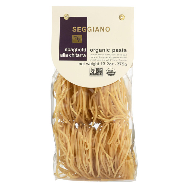 Seggiano Organic Spaghetti Alla Chitara  - Case of 8 - 13.25 OZ