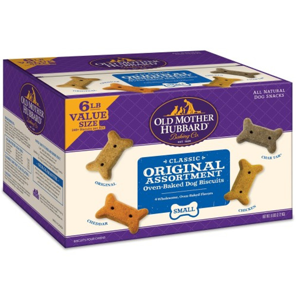 Old Mother Hubbard - Biscuits Dog Asst Flavors - Case of 1 - 6 LB