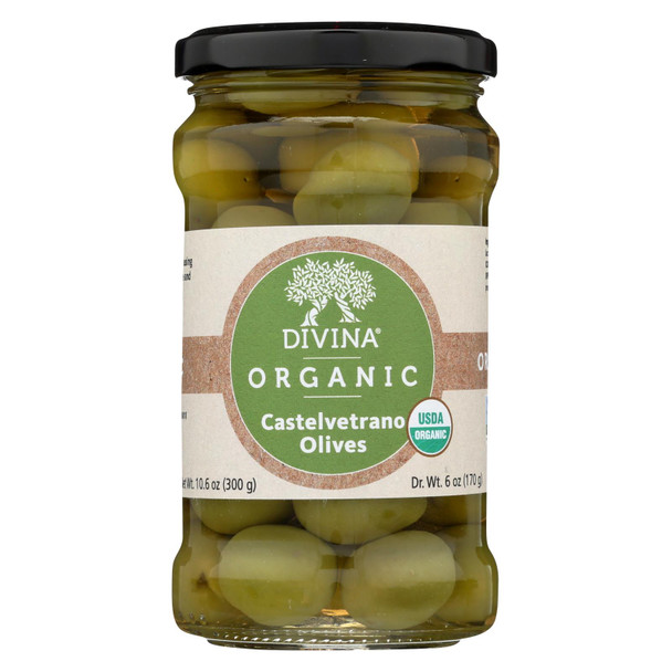 Divina - Olives Castelvetrano - Case of 6 - 6 OZ