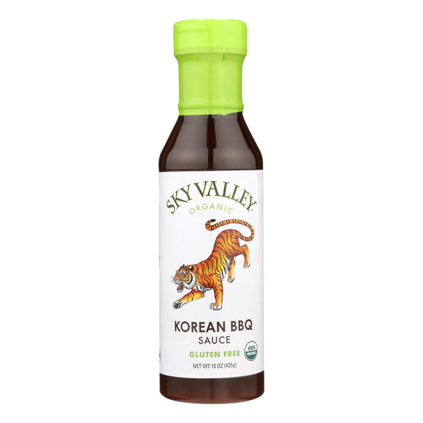 Sky Valley Korean BBQ Sauce  - Case of 6 - 15 FZ