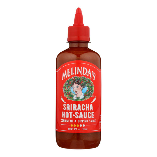 Melinda's - Hot Sauce Srirach Dippng - Case of 6 - 12 OZ