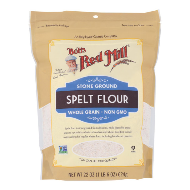 Bob's Red Mill - Flour Spelt - Case of 4 - 22 OZ