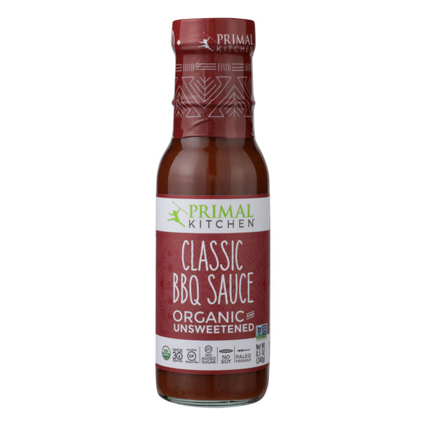 Primal Kitchen - BBQ Sauce Classic Unsw - Case of 6 - 8.5 OZ