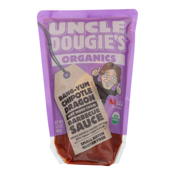 Uncle Dougie's - Sauce Bng Yum Chips Dgn - Case of 6 - 13.5 OZ