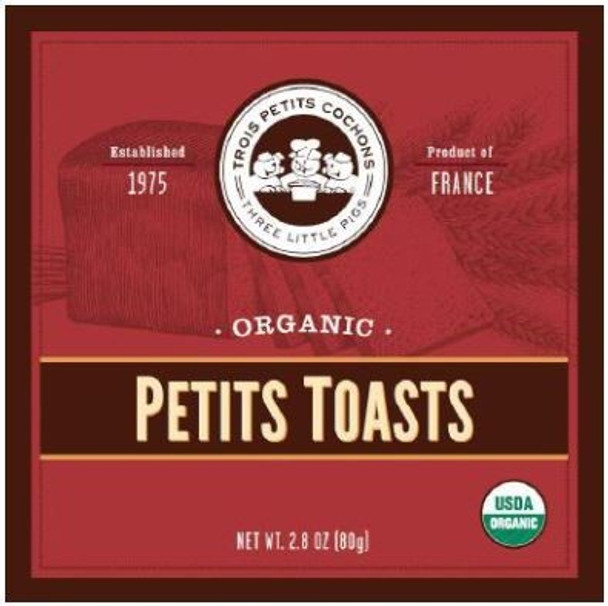 Trois Petits Cochons - Petits Toast - Case of 24 - 2.80 OZ