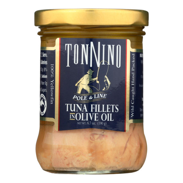 Tonnino Tuna - Tuna In Olive Oil - Case of 6 - 6.7 OZ