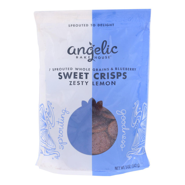 Angelic Bakehouse - Crisp Sprtd Blubry Lemon - Case of 12 - 5 OZ