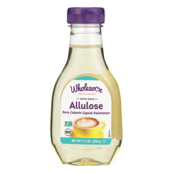 Wholesome - Allulose Sweetener Liquid - Case of 6 - 11.5 OZ