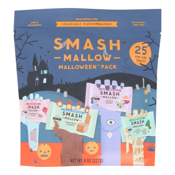 Smashmallow - Malloween Variety Pack - Case of 8 - 8 oz.