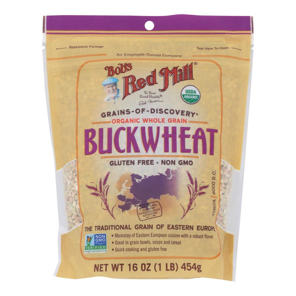 Bob's Red Mill - Flour Buckwheat - Case of 4 - 16 OZ