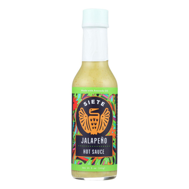 Siete - Hot Sauce Jalapeno - Case of 6 - 5 OZ