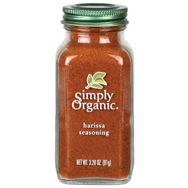 Simply Organic - Harissa Seasoning - Case of 6 - 3.2 OZ