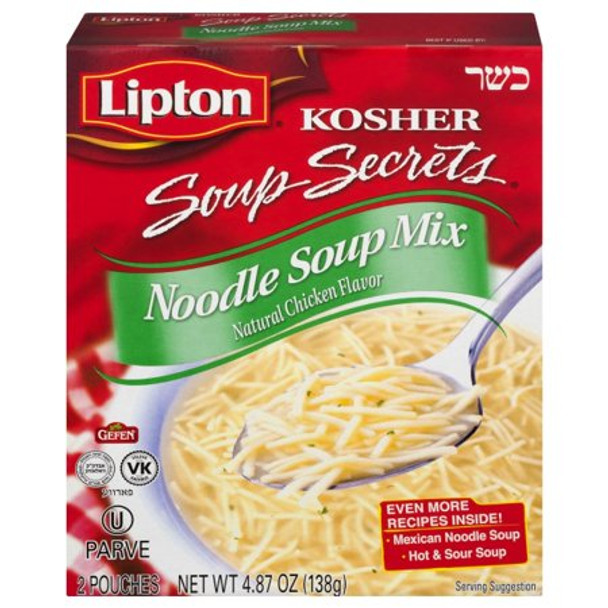 Lipton - Soup Packet Chickn Noodle - Case of 12 - 4.87 OZ
