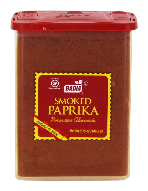Badia Spices - Paprika Smoked - Case of 12 - 3.75 OZ