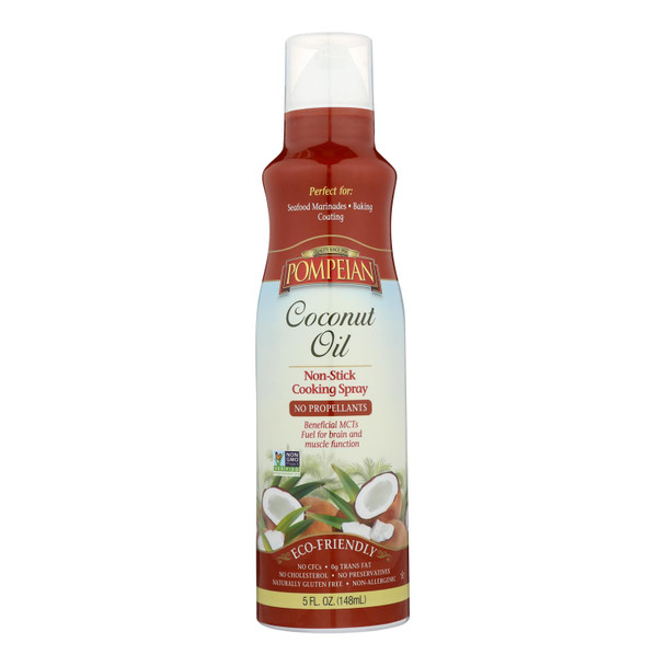 Pompeian Coconut Oil - Case of 6 - 5 OZ