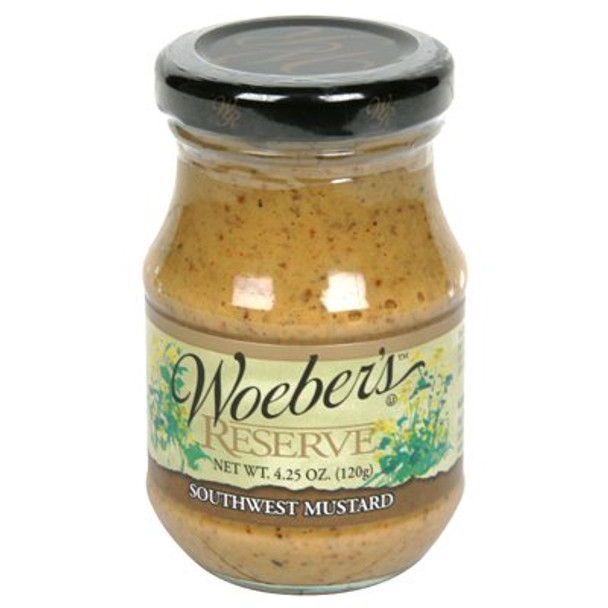 Woeber's - Mustard Southwest Reserve - Case of 6 - 4.25 OZ