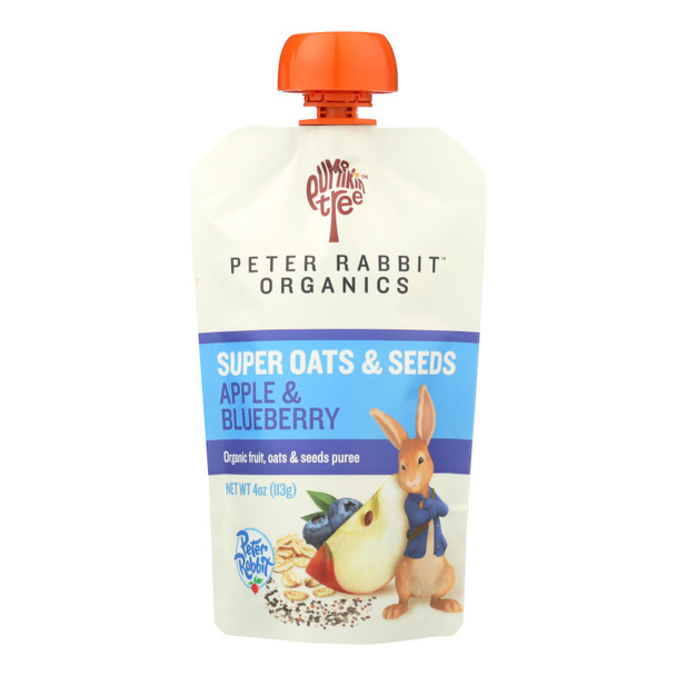 Peter Rabbit Organics - Oats&seeds Apl&blueb - Case of 10 - 4 OZ