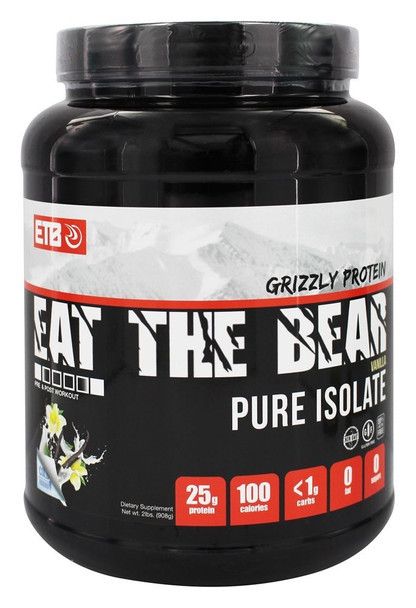 Eat The Bear - Protein Whey Iso Vanilla - 1 Each - 2 LB