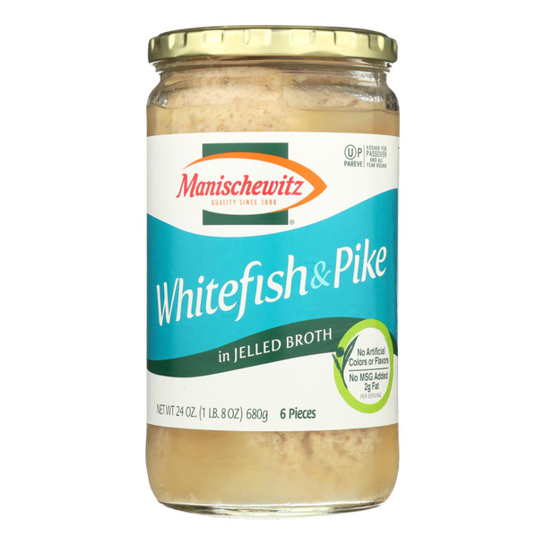 Manischewitz® Whitefish & Pike - 1 Each - 24 OZ