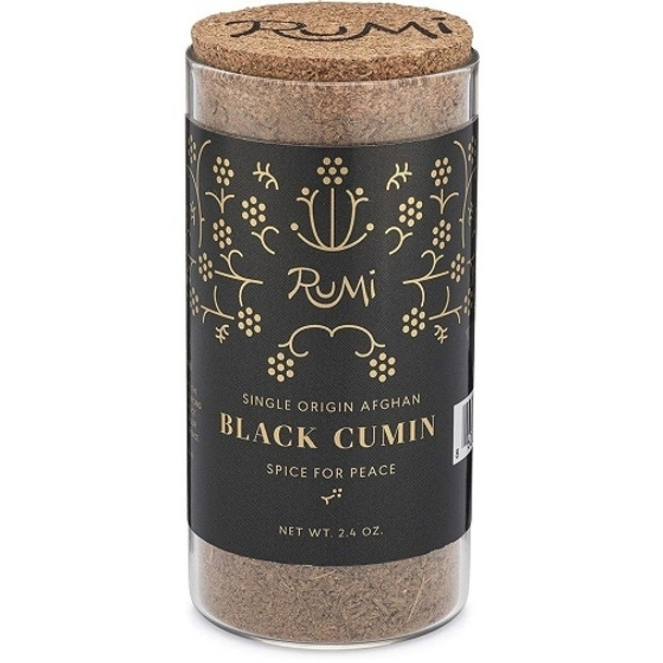 Rumi - Cumin Afghan Black Ground - Case of 6 - 2.4 OZ