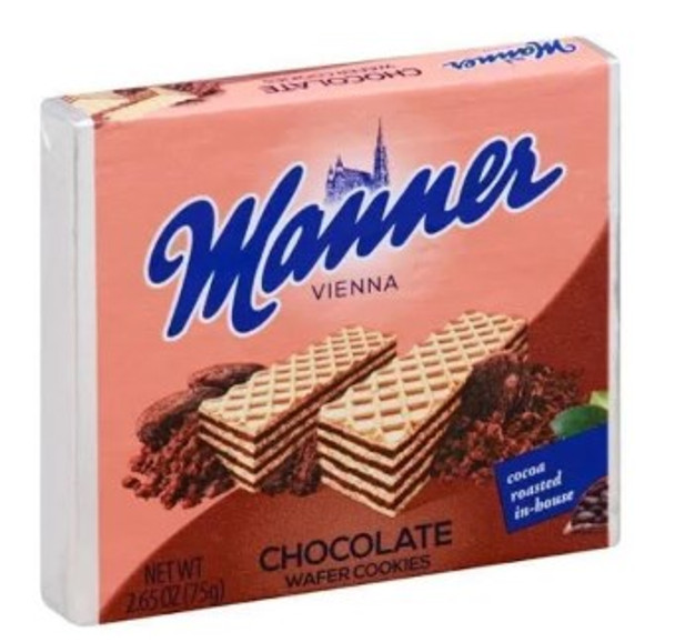 Manner - Wager Chocolate - Case of 12 - 2.65 OZ